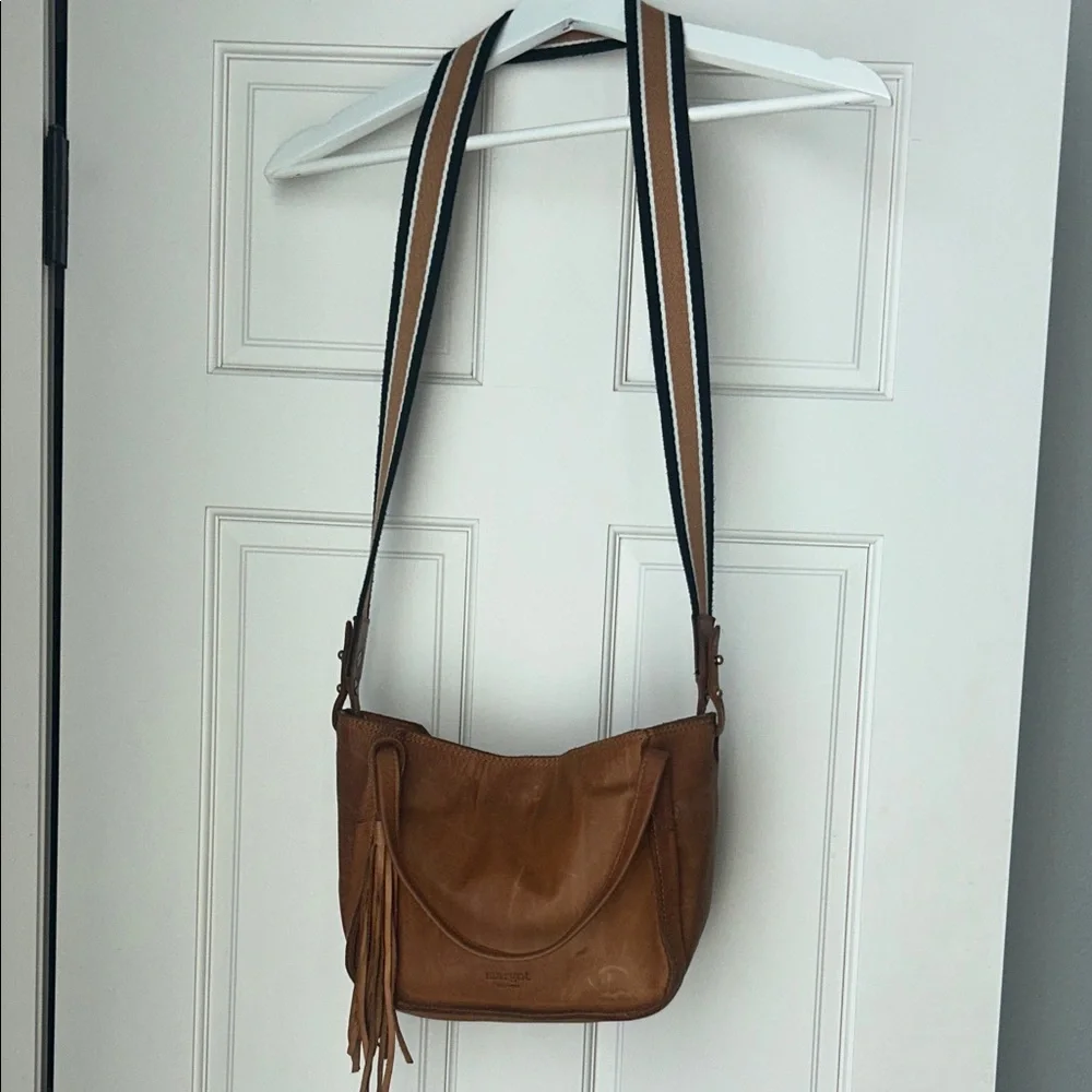 100% real Leather Crossbody Bag - Picture 7 of 15